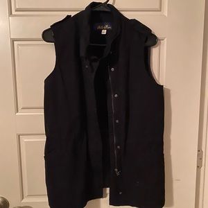 Blue Rain (Francesca’s) Black Cargo Vest